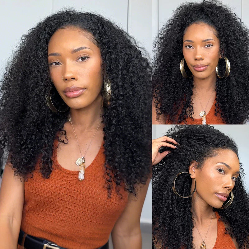 Kenza — Demi-perruque Curly Naturelle - 18"