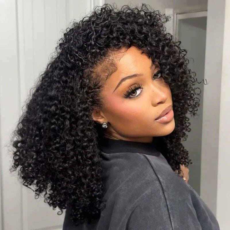 Kenza — Demi-perruque Curly Naturelle - 18"