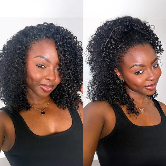 Kenza — Demi-perruque Curly Naturelle - 18"